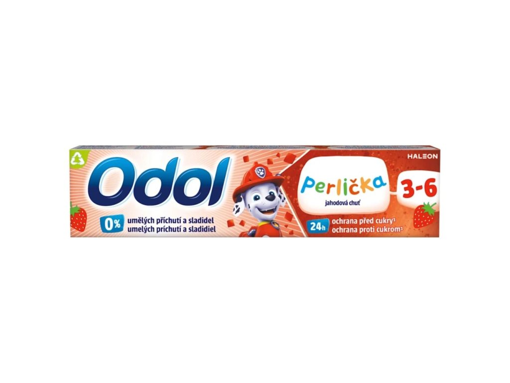 ODOL Zubná pasta Perlička jahodová 50ml Paw Patrol