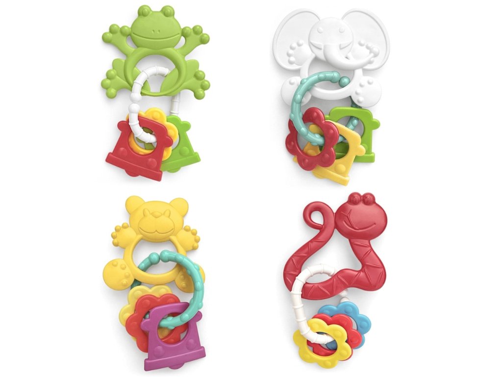 Hryzadlo zvieratko s príveskami 6