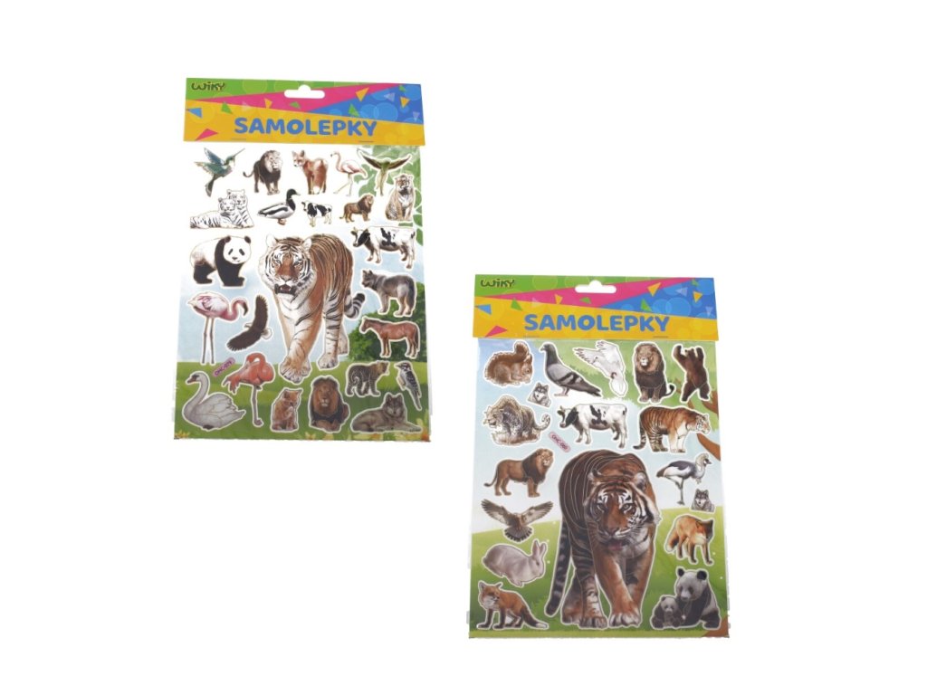 Nálepky Zvieratá 2