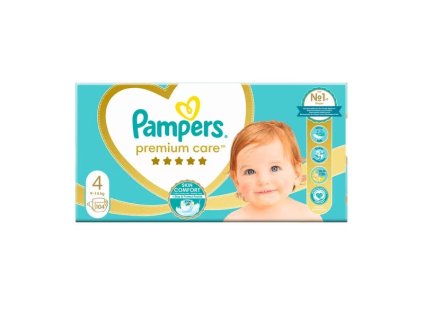 Pampers Premium care 4, 104ks, 9 14kg