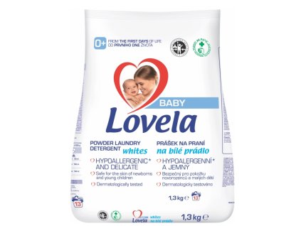 Lovela Baby prací prášok na bielu bielizeň 1,3 kg (13 praní)