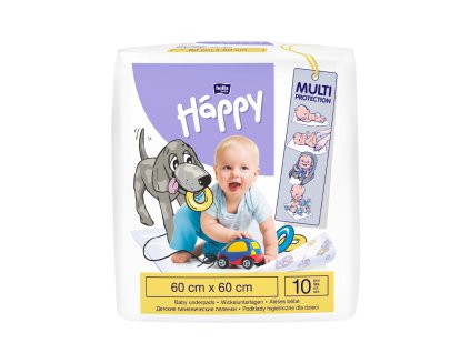 Bella Happy prebaľovacie podložky 60x60 10 ks 1