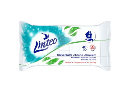 Linteo Vlhčené upratovacie obrúsky univerzálne 40 ks