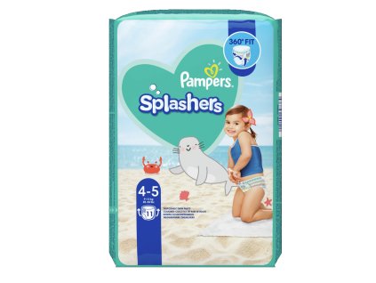Pampers Splashers veľkosť 4, 9 15kg, 11ks