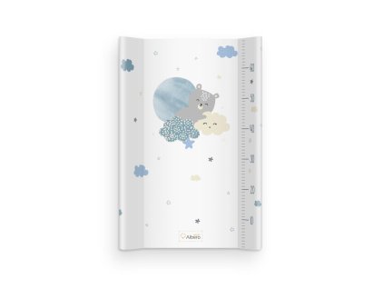 ALBERO MIO Prebaľovacia podložka mäkká Medvedík a oblak