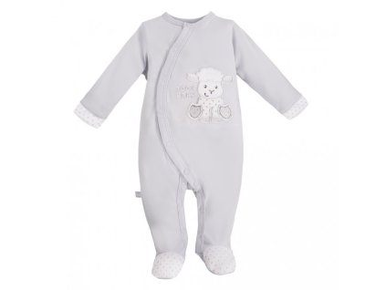 Kombinéza NEWBORN šedá 50