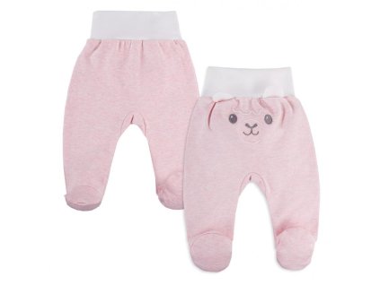 Ružové poloplienky BABY LOVE 50