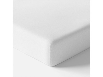 EEVI Bavlnené prestieradlo 120x60 biele