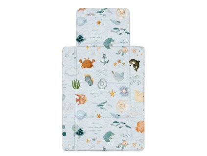 ALBERO MIO Cestovná prebaľovacia podložka Krab a priatelia