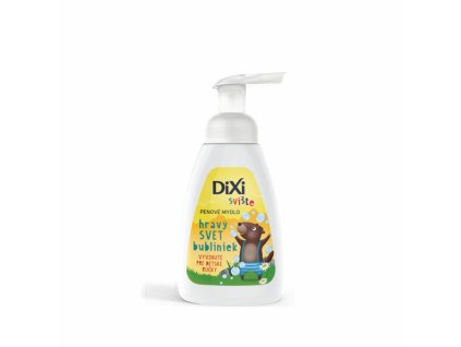 DiXi Svište Penové mydlo Hravý svet bubliniek 250ml