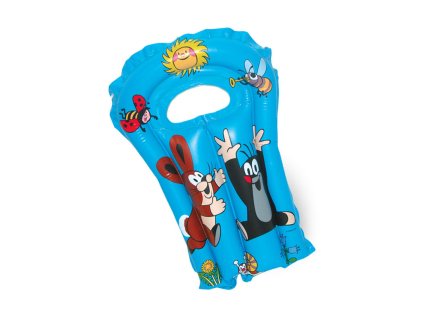 Detské lehátko s okienkom Krtko 52x75cm modré