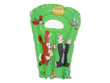 Detské lehátko s okienkom Krtko 52x75cm zelené