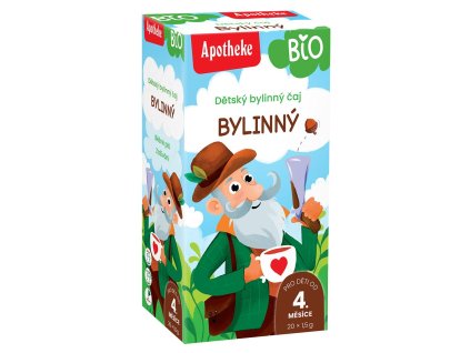Apotheke BIO čaj detský Bylinný 20x1,5g 1