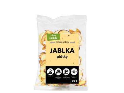 Green Apotheke Jablká plátky neobsahujúce siričitany 50g 1