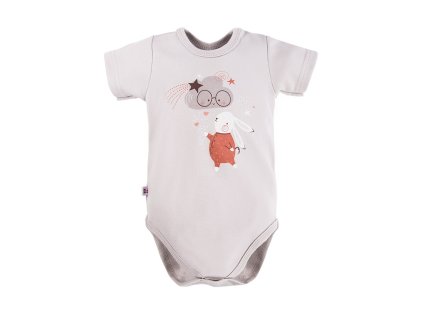 Body s krátkym rukávom MELLOW grey
