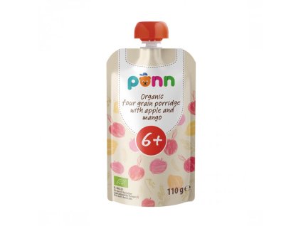 SALVEST Põnn BIO Cereálna kaša s mangom a jablkom (110g)