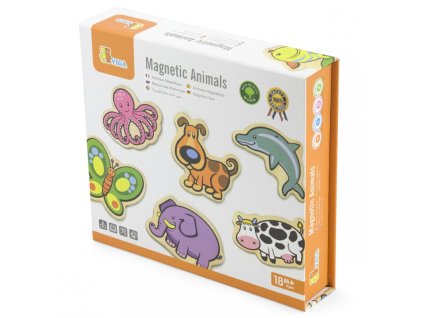 Viga Drevené magnety Zvieratá 1
