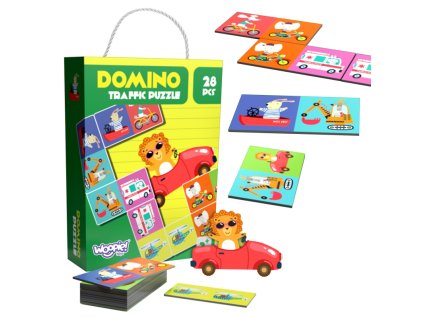WOOPIE Domino Vozidlá a zvieratá