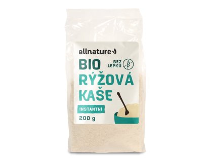 Allnature BIO Bezlepková Ryžová kaša instantná 200g