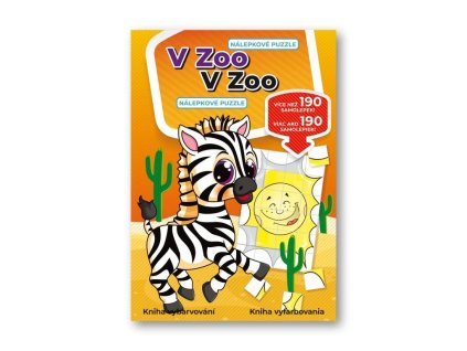 Nálepkové puzzle V zoo
