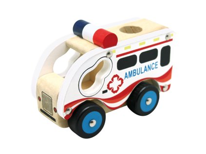 Drevené auto ambulancie