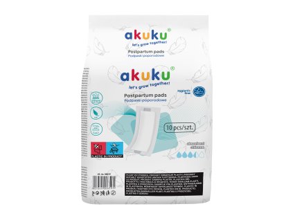 Akuku Absorpčné popôrodné vložky 10ks (1)