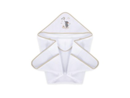 ALBERO MIO Detský froté uterák 100x100cm Myš