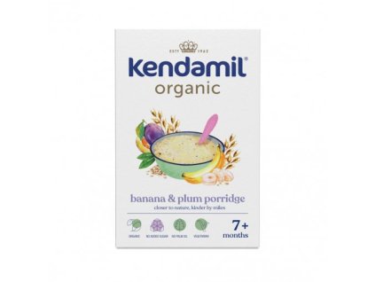 Kendamil BIO nemliečna kaša so slivkami a banánom (150 g)