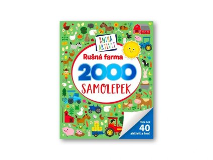 2000 samolepiek Rušná farma