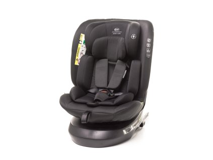 4BABY Autosedačka MATT FIX 0 36kg Čierna