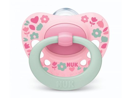 NUK Cumlík Signature, 18-36 m - ružový kvietok