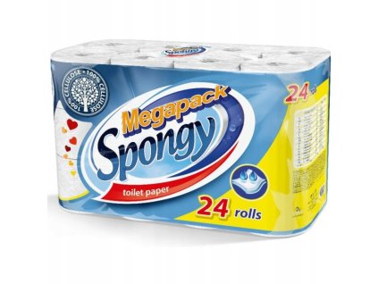Almusso Spongy toaletný papier 2vrstvový 24ks