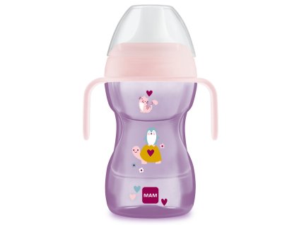 MAM HRNČEK NA UČENIE FUN TO DRINK CUP 270ml, 8+ mesiacov - dievča