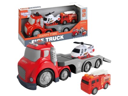 WOOPIE Hasičské auto so zvukovými a svetelnými efektmi