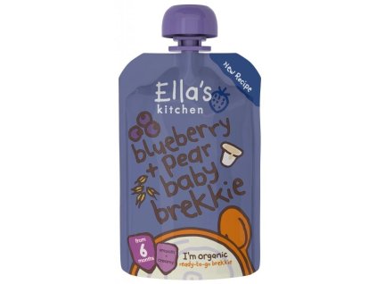 Ella's Kitchen BIO Raňajky čučoriedka a hruška (100g)