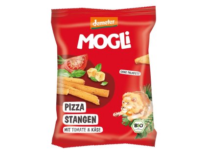 MOGLi BIO Pizza tyčinky s paradajkami a syrom 75g