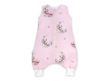 ALBERO MIO Detský spací vak s nohavicami Kvetinový svet