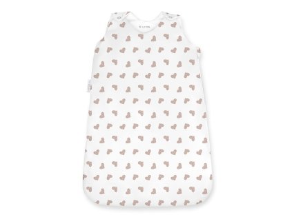 ALBERO MIO Detský spací vak 62x34cm Srdiečkový svet