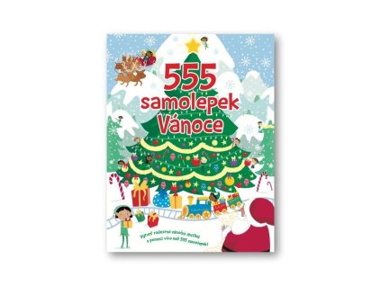 555 samolepiek Vianoce