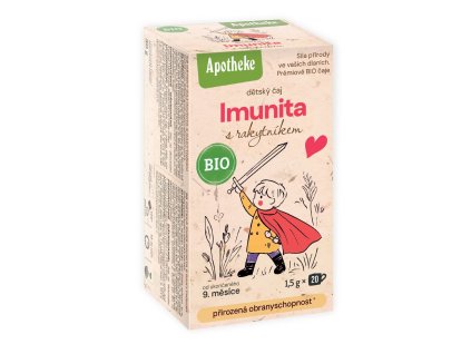 Apotheke BIO čaj detský Imunita s rakytníkom 20x1,5g