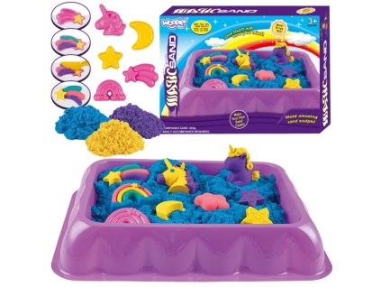 WOOPIE Kinetický piesok súprava s formičkami Jednorožce