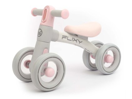 Milly Mally Detské odrážedlo Flixy růžové 1