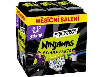 Ninjamas Pyjama Pants Kozmické lode 8 12 rokov (54ks)
