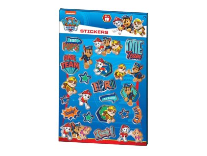 Súprava nálepiek 6 listov Paw Patrol