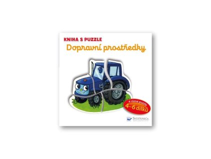 Kniha so skladačkou Dopravné prostriedky