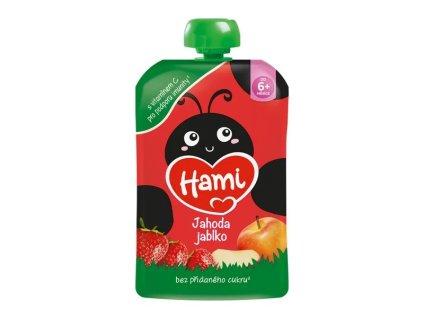 HAMI vrecúško Jahoda, jablko 100g
