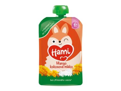 HAMI vrecúško Mango, kokosové mlieko 100g