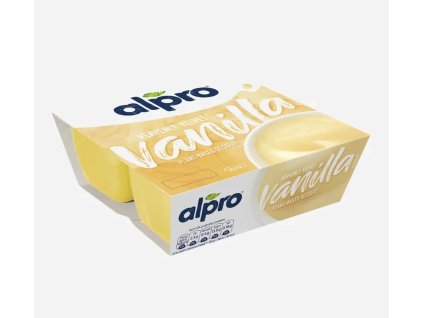 ALPRO Sójový Dezert S Vanilkovou Príchuťou 4x125g 1