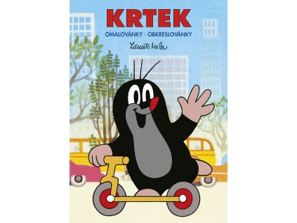 Omaľovánka Obkreslovánky Krtko