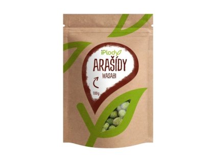 iPlody Arašidy s príchuťou wasabi 100g